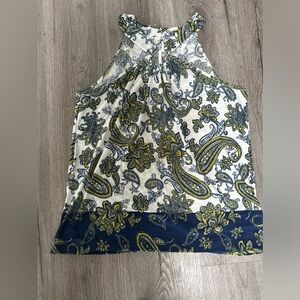 Halter Top paisley print